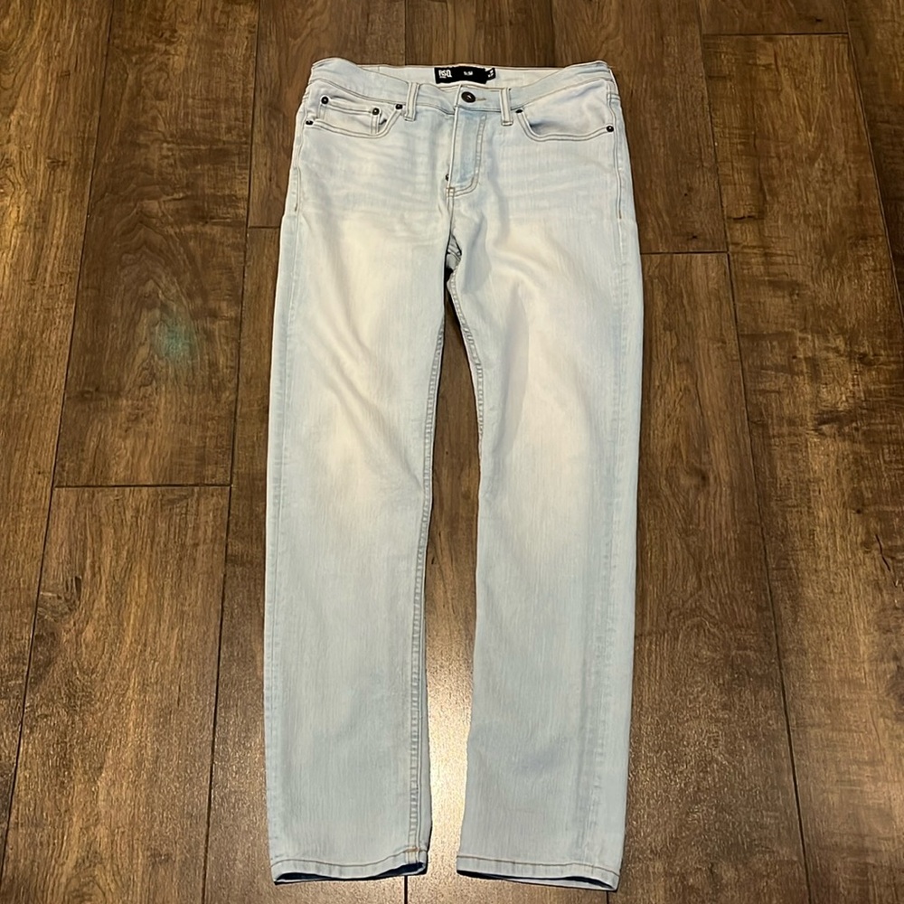 RSQ slim jeans, light wash size 30x30